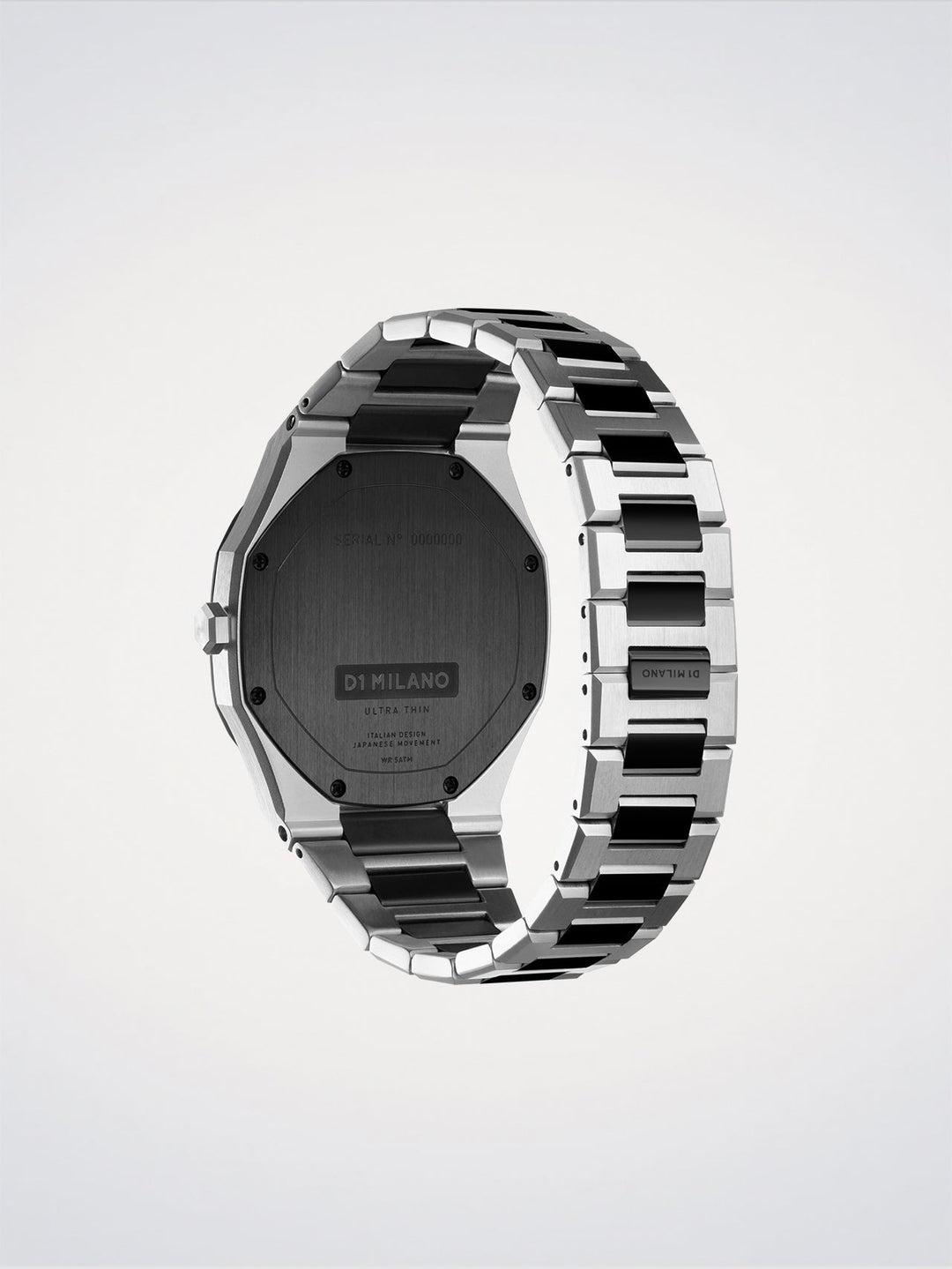 D1 Milano Ash Ultradünne Uhr 38 mm D1-UTBU06