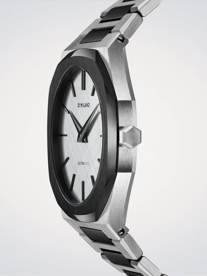 D1 Milano Ash Ultradünne Uhr 38 mm D1-UTBU06