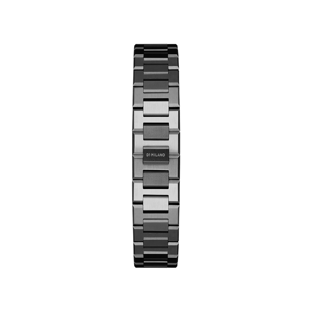 D1 Milano Gun Metal Ultradünne Uhr 40 mm D1-SP-UT40BR02