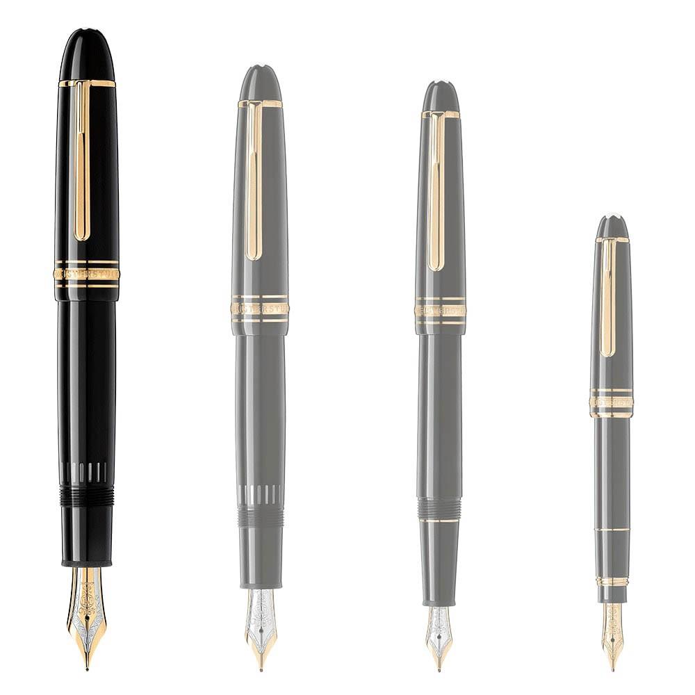 Stylo plume Montblanc Meisterstück 149 pointe finition or M 132113