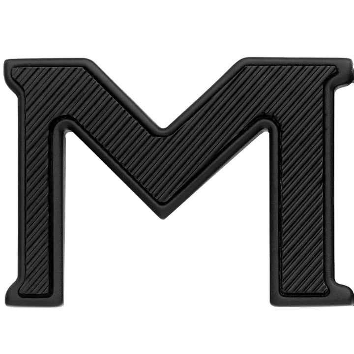 Montblanc reversibelt bælte med spænde M Extræk 3.0 sort/sort glat 198646