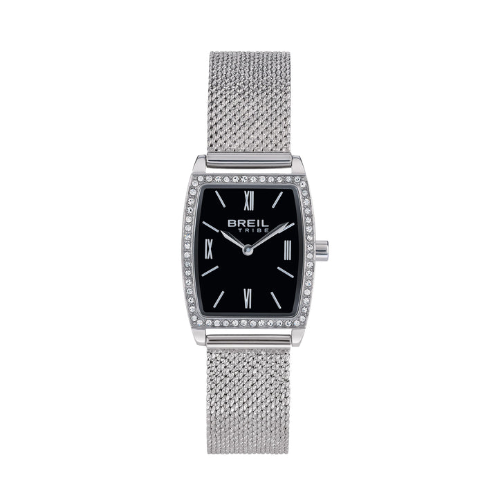 Breil watch Althea 22 X 22.5mm black quartz steel EW0746