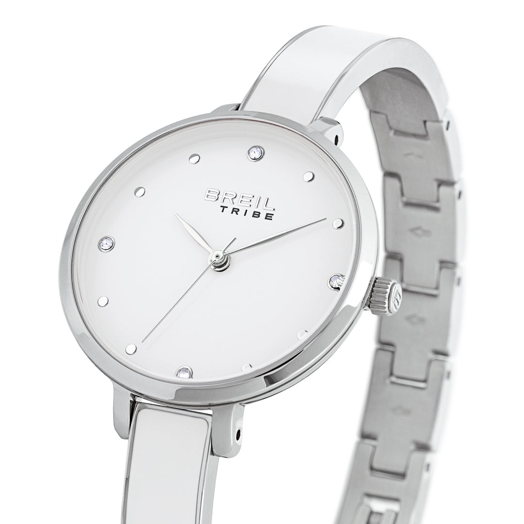 Breil Uhr Sorbet Time 30 mm weißer Quarzstahl EW0826