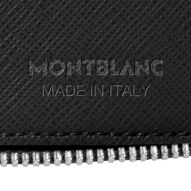Case Montblanc pour 5 outils d'écriture avec zip vestimentaire noir 198364