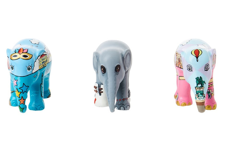 Elephant Parade Multipack Elefanten Bella Italia – Venedig + Mosha Loves Italia + Mailand