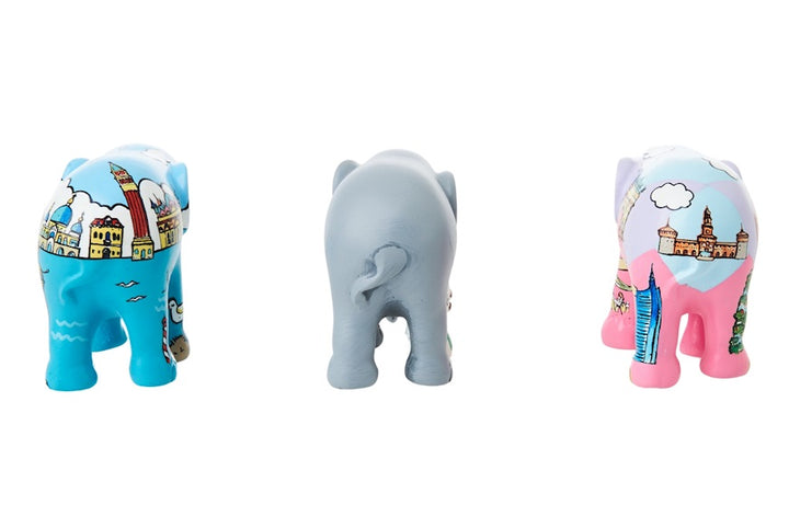 Elephant Parade Multipack Elefanten Bella Italia – Venedig + Mosha Loves Italia + Mailand