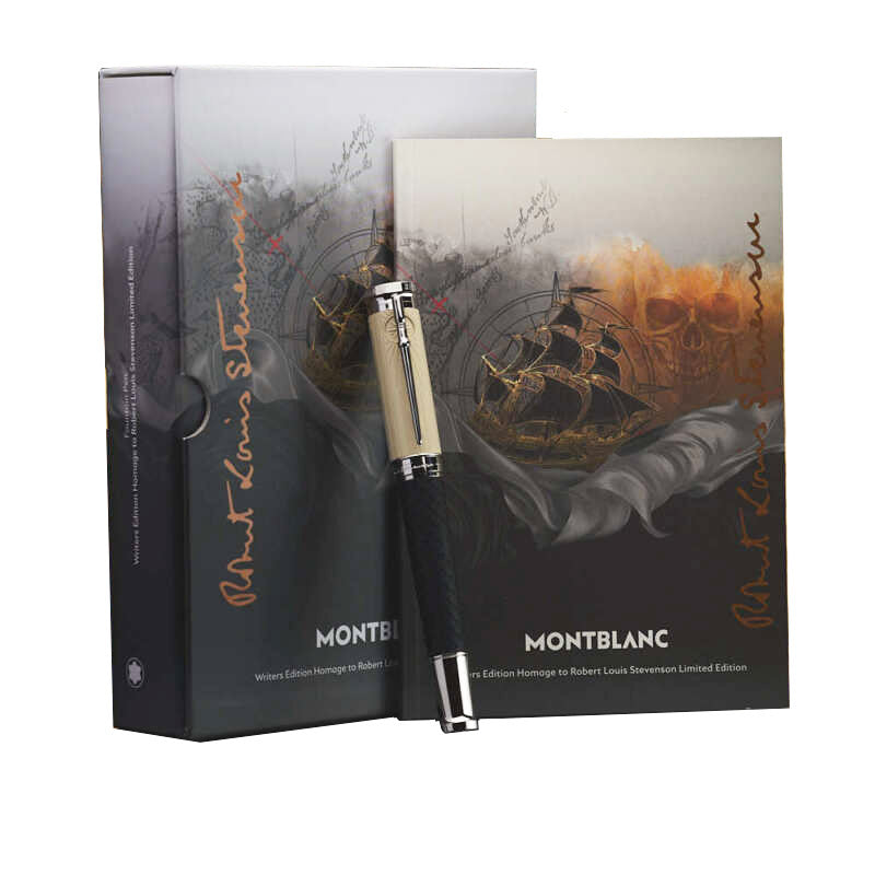 Montblanc Fountains Writers Edition Hold pocta Robert Loius Stevenson Limited Edition Punta M 129417