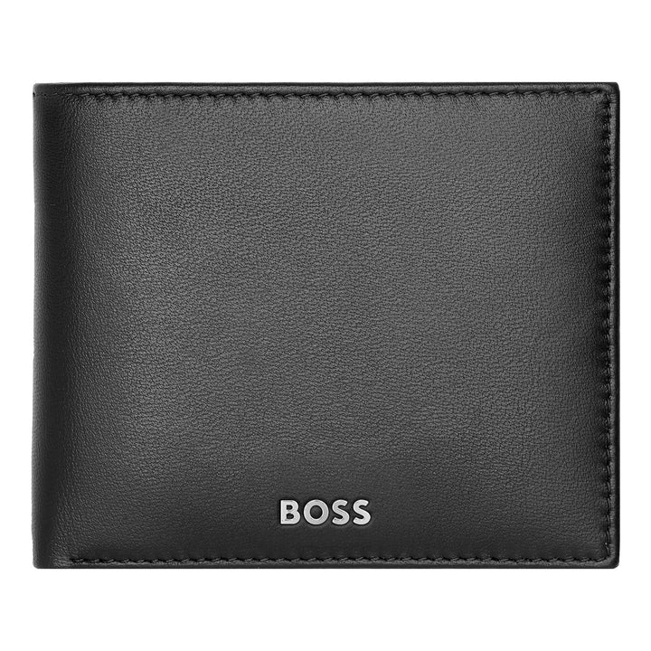Hugo Boss Classic Smooth Flap Wallet Schwarz HLY403A