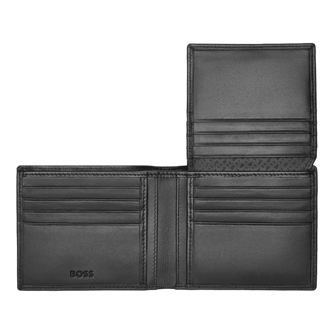 Hugo Boss Classic Smooth Flap Wallet Schwarz HLY403A