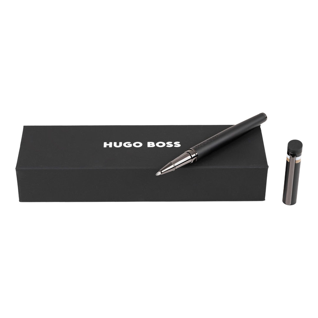 Hugo Boss Kugelschreiber Loop Black Iconic HSG3525A