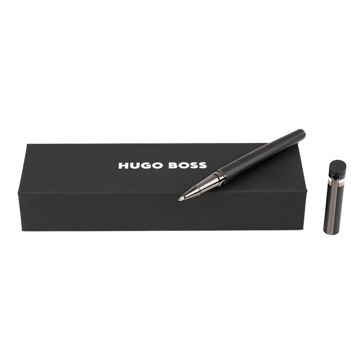 Hugo Boss Kugelschreiber Loop Black Iconic HSG3525A