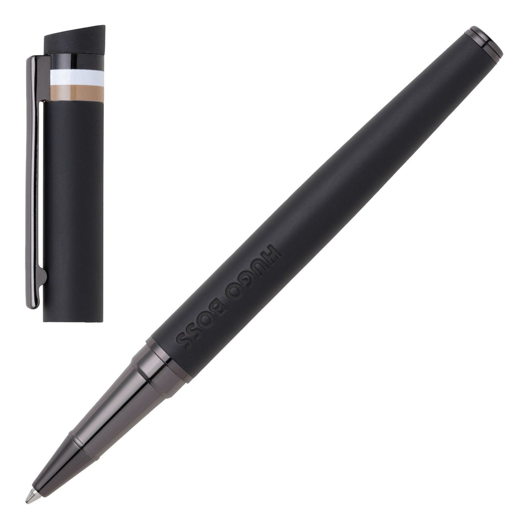 Hugo Boss Kugelschreiber Loop Black Iconic HSG3525A