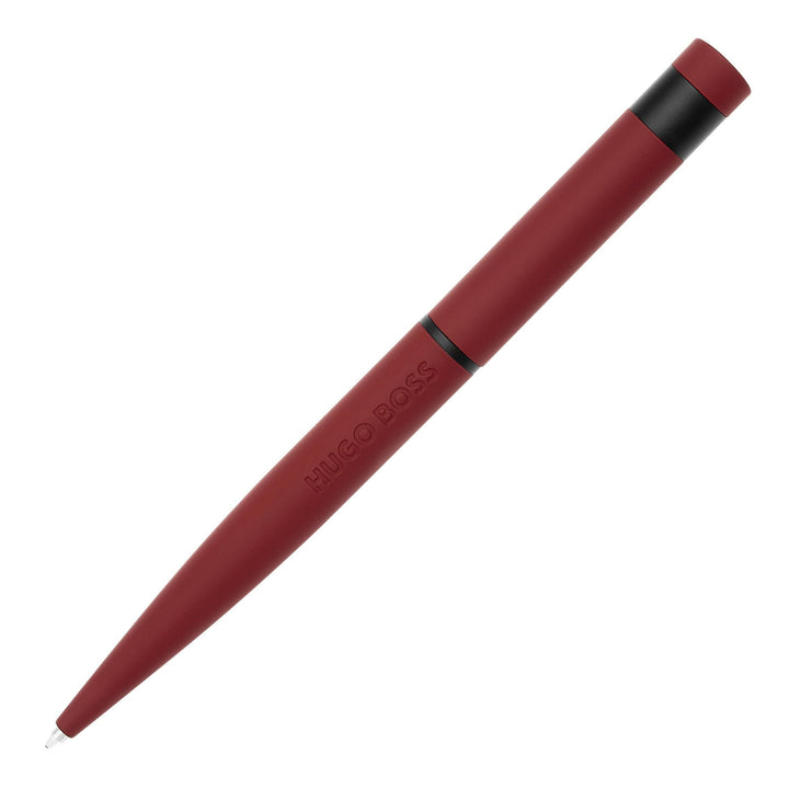 Stylo à bille Hugo Boss Loop Rouge Mat HSG4634R