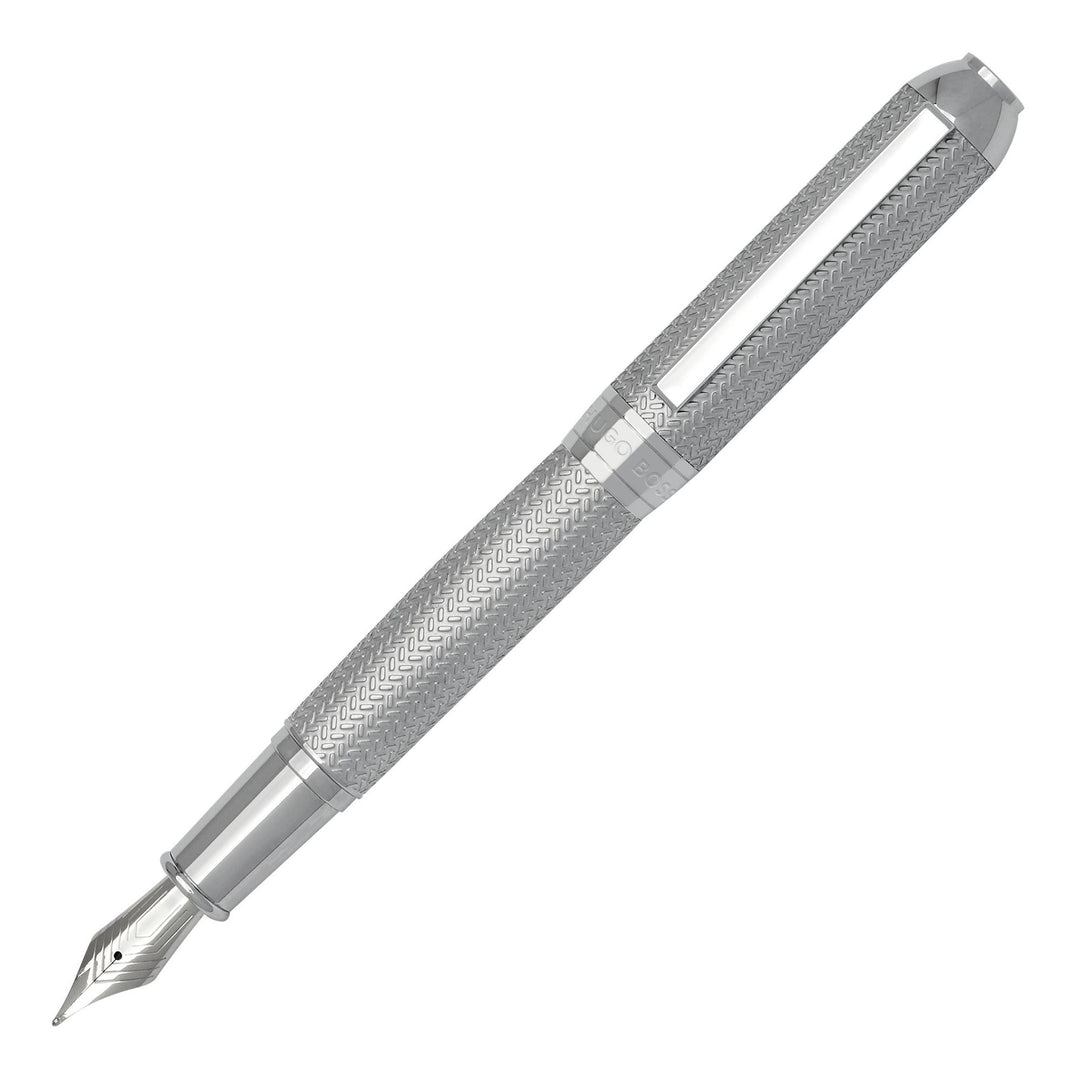 Hugo Boss Elemental Silver Füllfederhalter HSI4652C