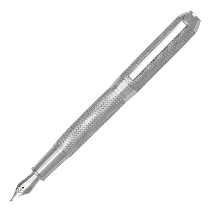 Hugo Boss Elemental Silver Füllfederhalter HSI4652C