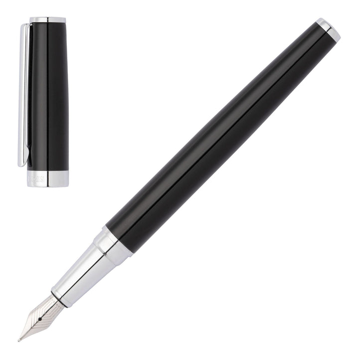 Hugo Boss Gear Icon fountain pen Black HSN2542A