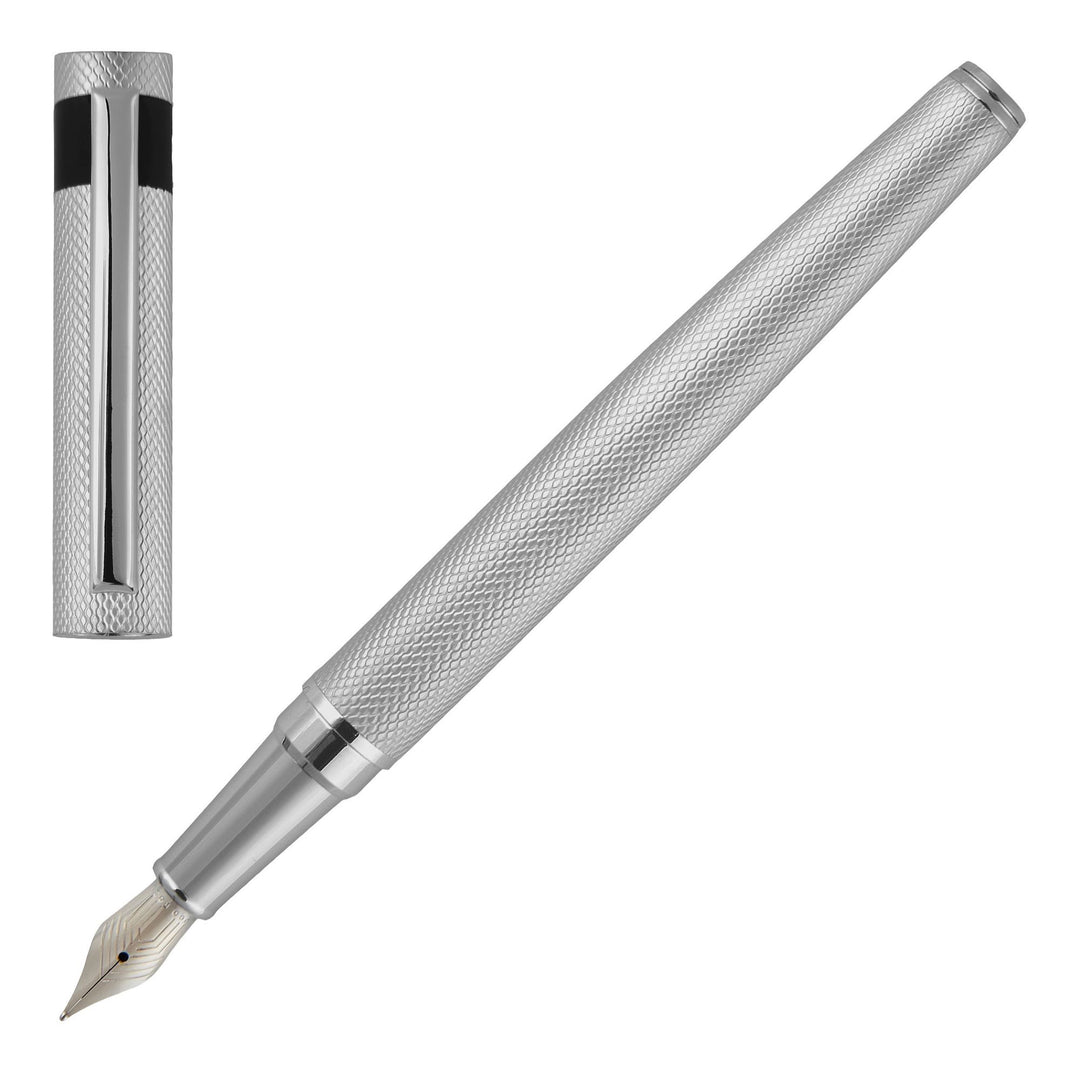 Hugo Boss Loop Diamond Chrome HSW3672B Füllfederhalter
