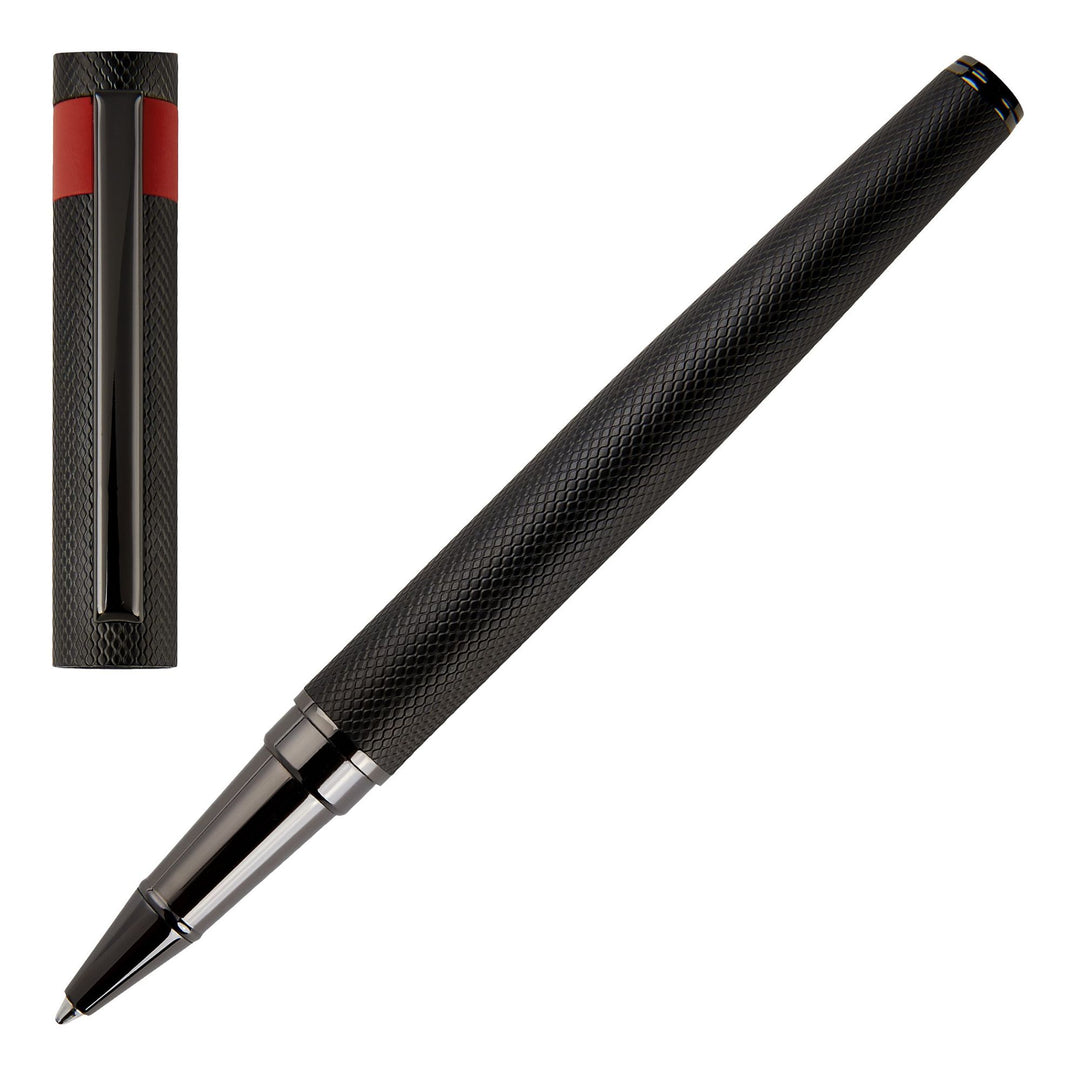 Hugo Boss Loop Stylo Roller Diamant Noir HSW3675A