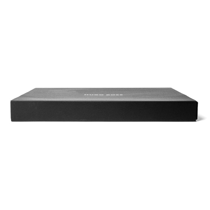 Hugo Boss Cartella per conferenze con cerniera A4 Pure Iconic Black HTA410A