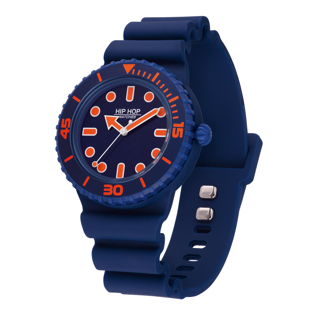 Hip Hop orologio Master Orange/Blue 41mm HWU1234
