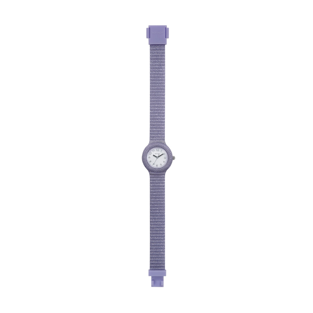 Hip Hop Lilac Shimmer Crush Collection 28 mm HWU1246 Watch Watch Watch