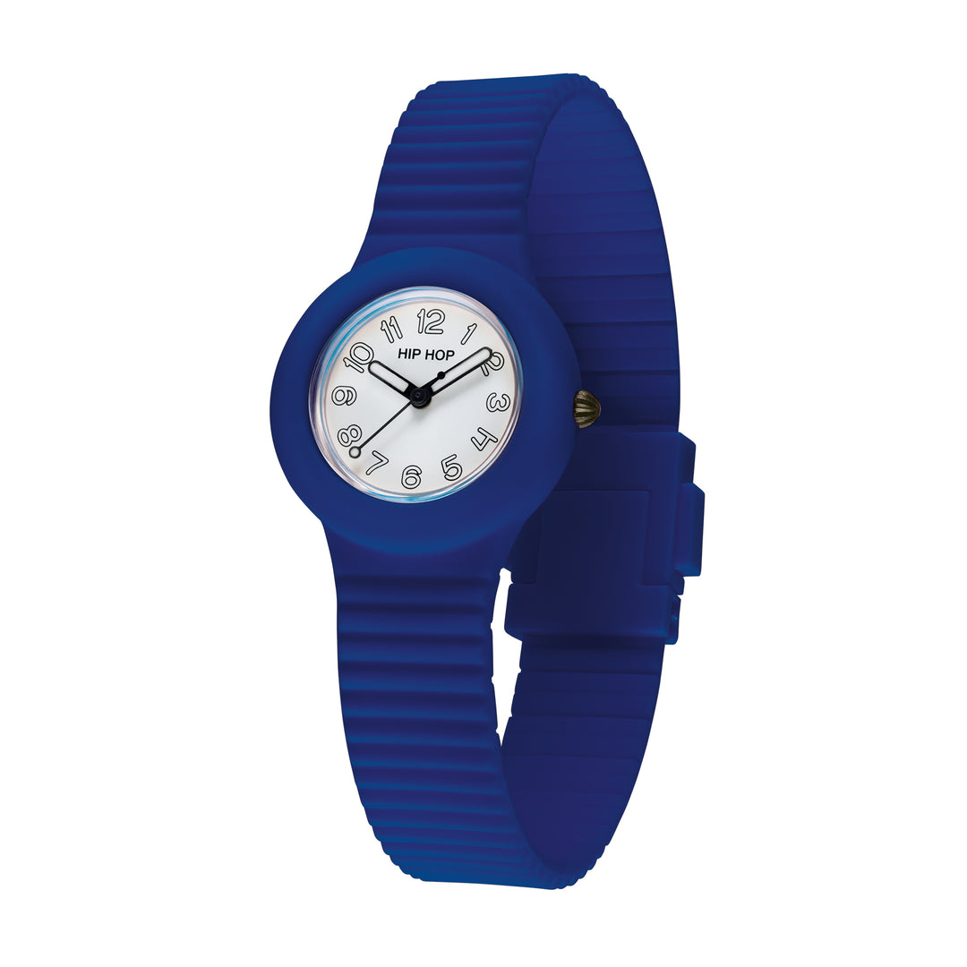 Montre Hip Hop Collection Numéros Bleu Électrique 32mm HWU1331