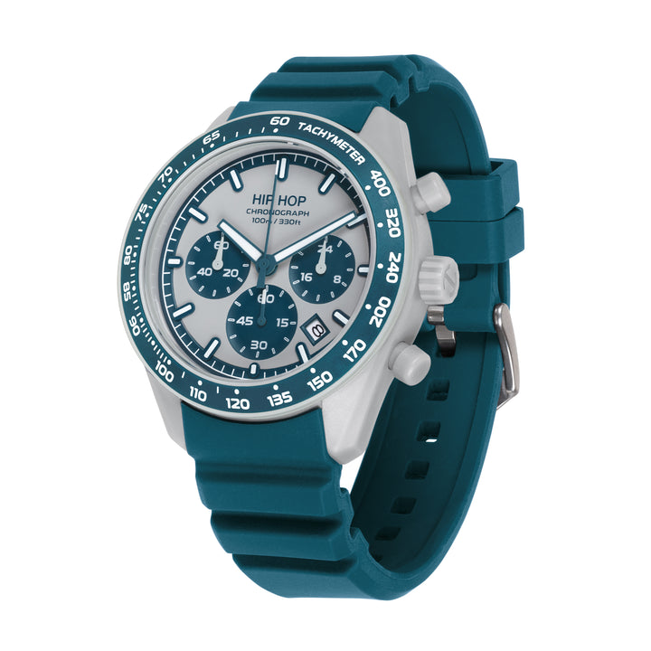 Hip-Hop-Uhr, Dunkelblau, XT10-Kollektion, 42 mm, HWU1345