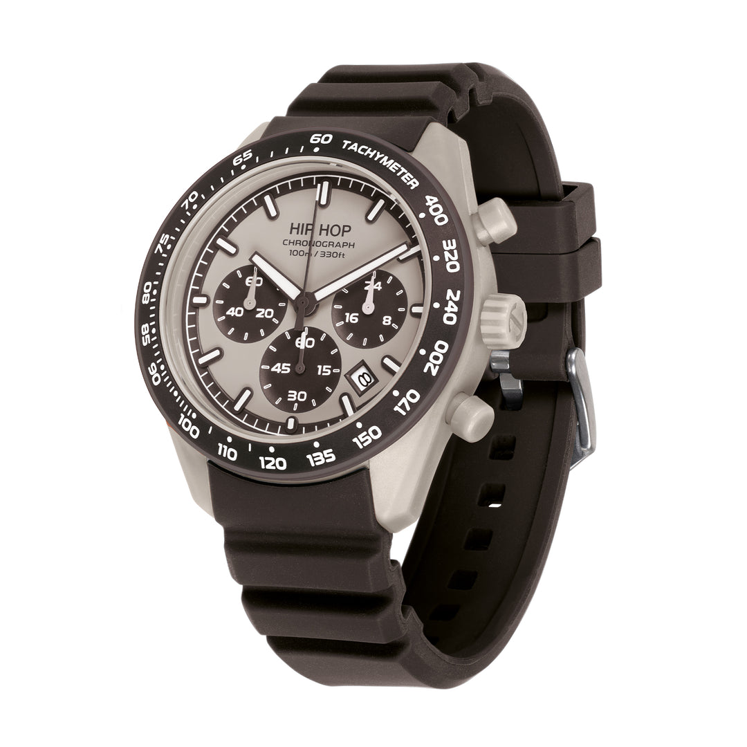 Hip-Hop-Uhr, Braun, XT10-Kollektion, 42 mm, HWU1348