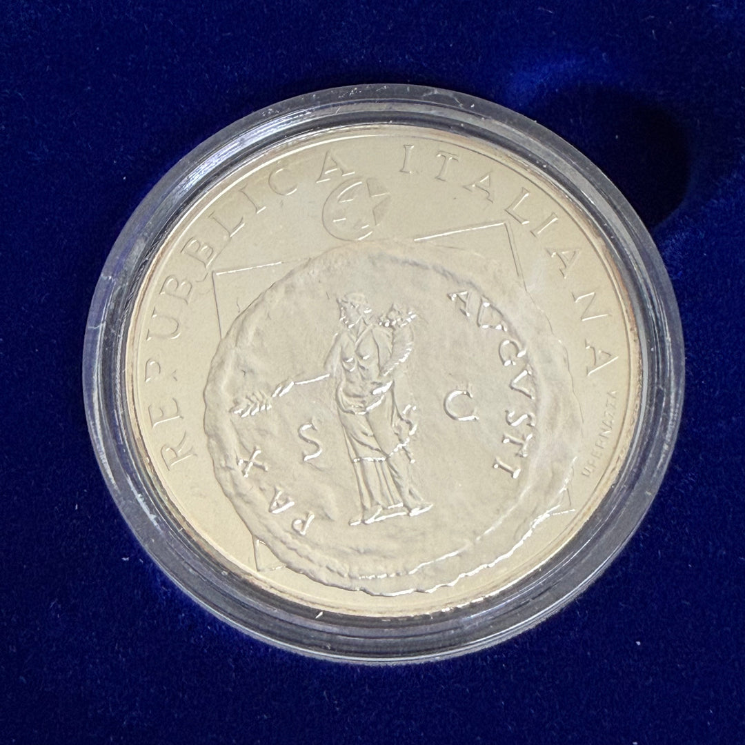 10-Euro-Silbermünze „Frieden und Freiheit in Europa“ in polierter Platte