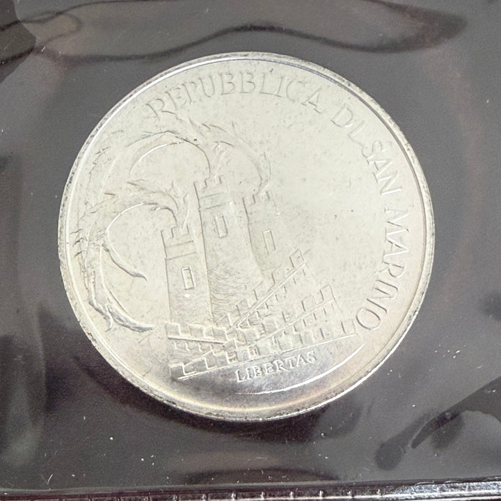 Monete in argento 500 1000 Lire Repubblica di San Marino XXIII Olimpiade 1984