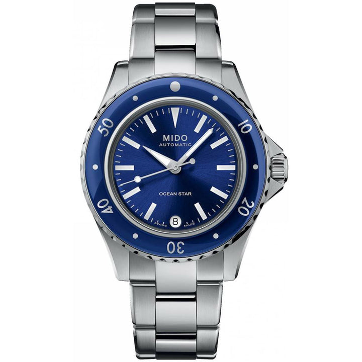 Mido Ocean Star 36,5 mm Watch Automatic Blue Steel M026.207.11.041.00