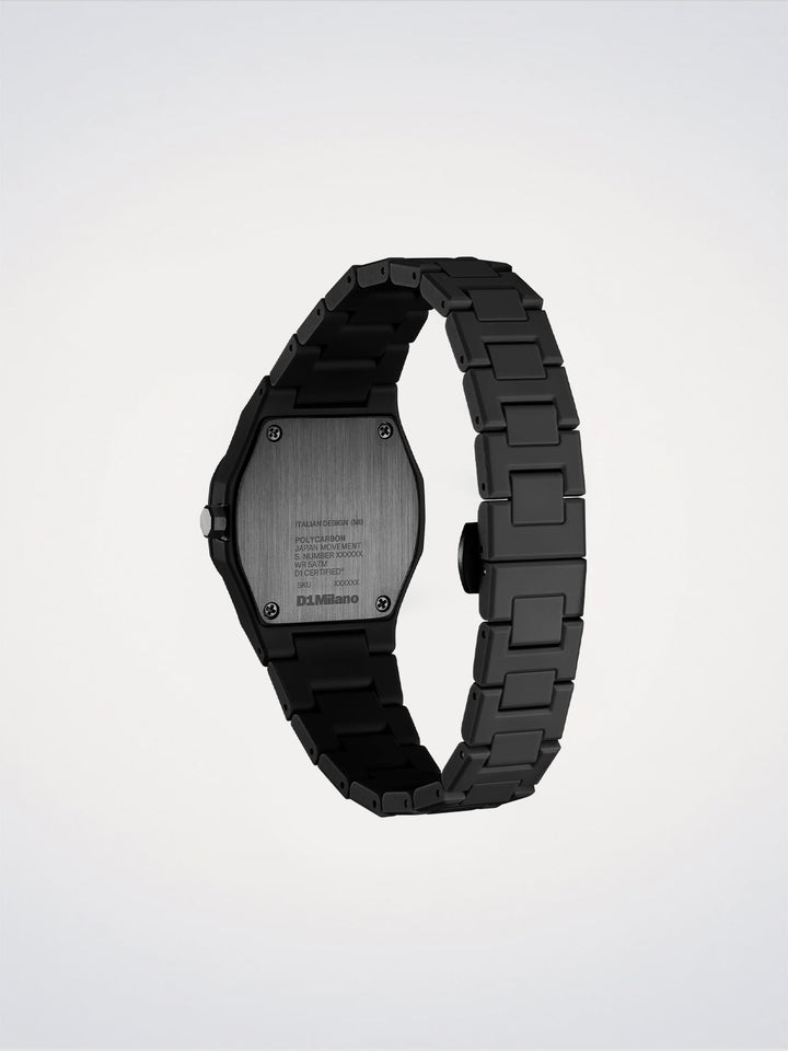 D1 Milano Dark Pulse Orologio Polycarbon 32 mm D1-NCBJ07