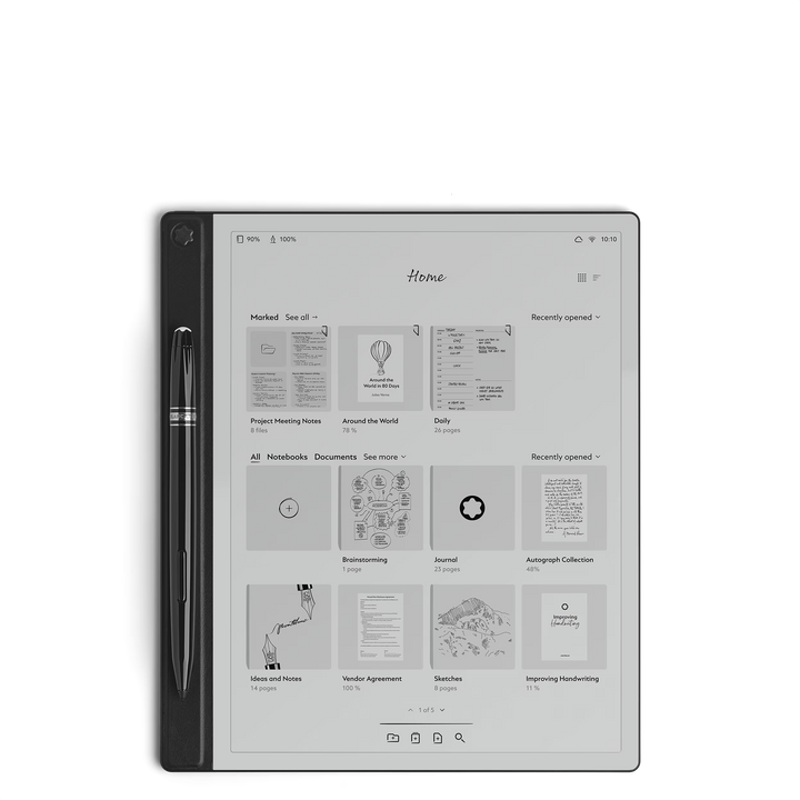 Montblanc Digitalpapier schwarz 135010