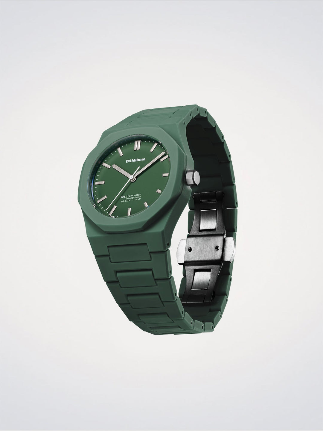 D1 Milano Green Legacy Polycarbonat-Uhr 40,5 mm D1-PCBJ42