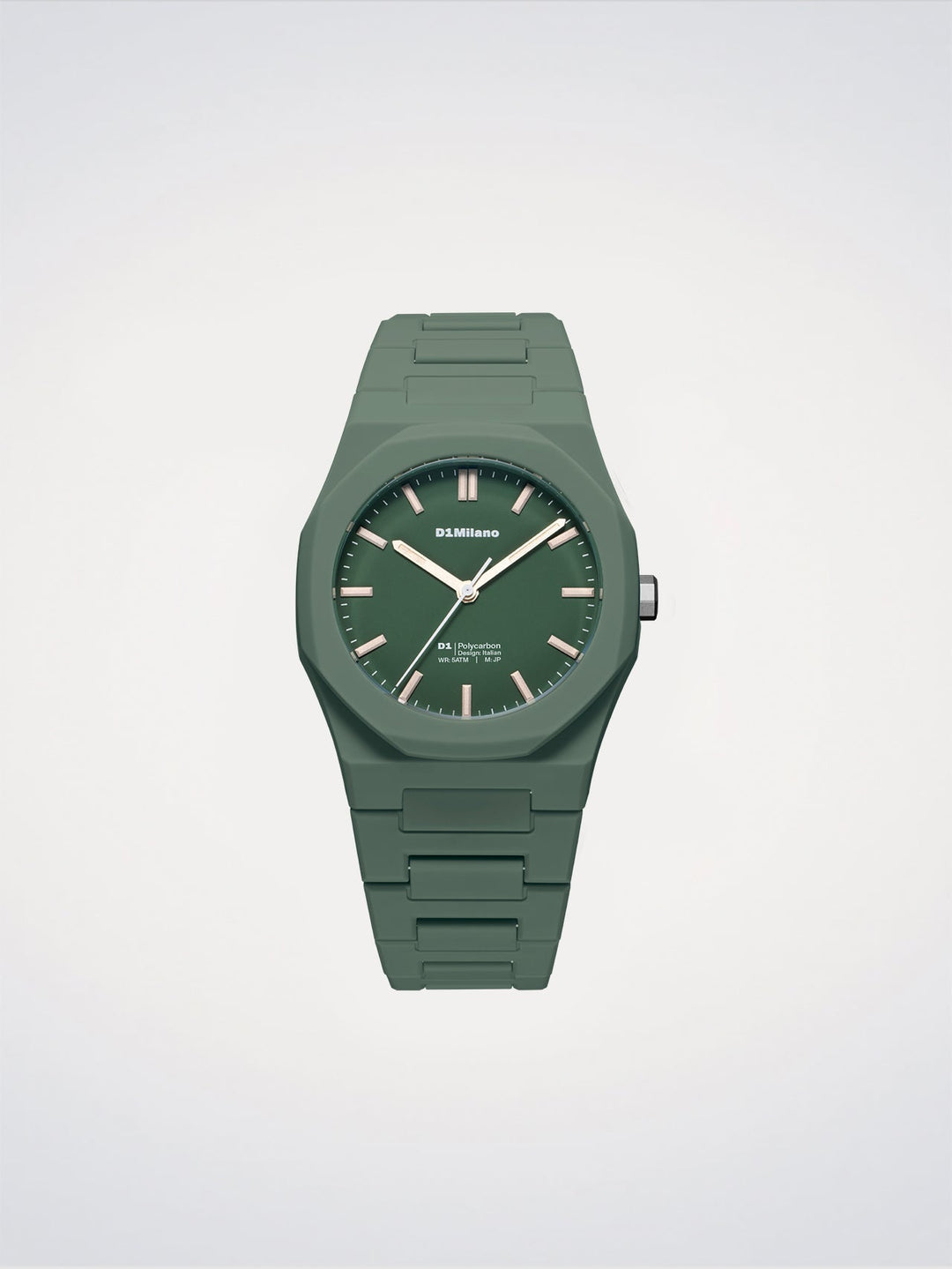 D1 Milano Green Legacy Polycarbonat-Uhr 40,5 mm D1-PCBJ42