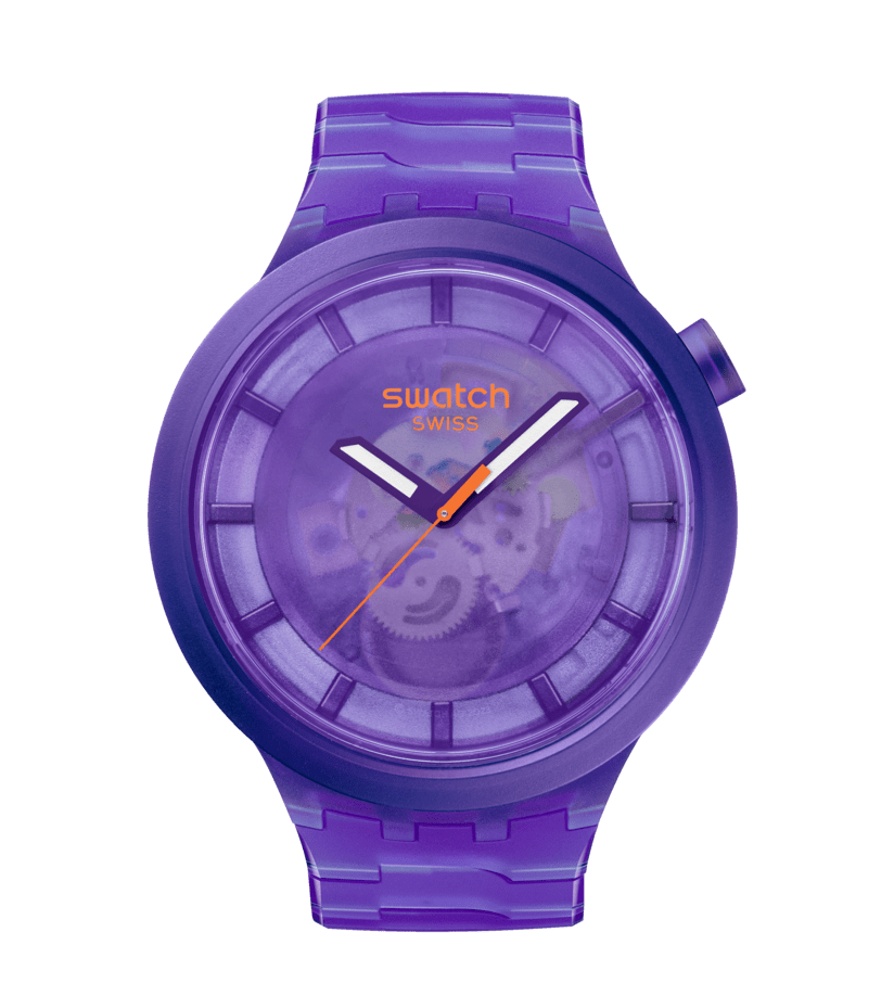 斯沃琪 PURPLE JOY 47mm Originals Big Bold SB05V103腕表