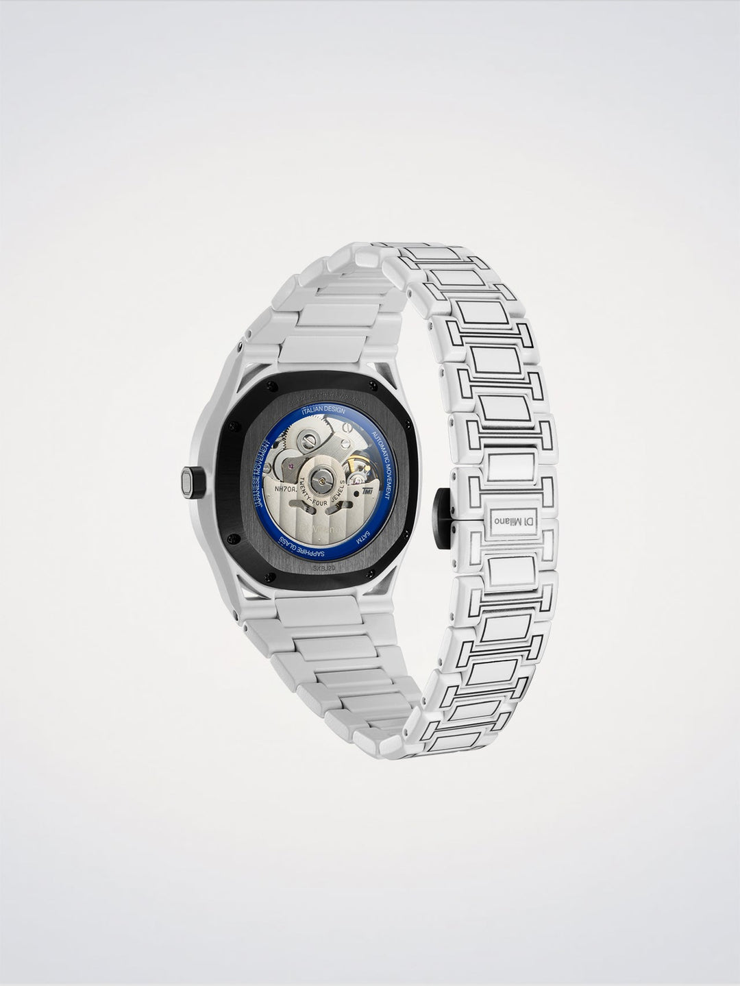 D1 Milano Skeleton White Sketch Skeleton 40.5 mm D1-SKBJ20