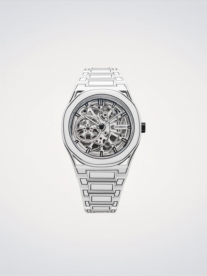 D1 Milano Skeleton White Sketch Skeleton 40.5 mm D1-SKBJ20