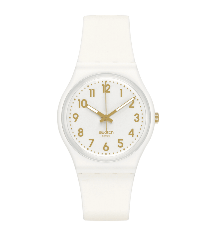 Swatch White Bishop Originals Gent 34mm SO28W106-S14 Féach