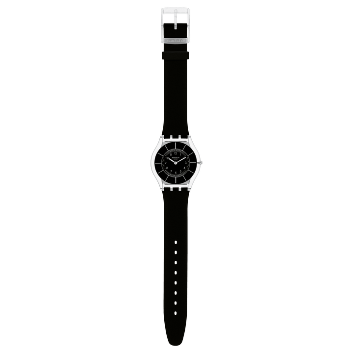 Swatch horloge BLACK CLASSINESS Originals Skin 34mm SS08K103