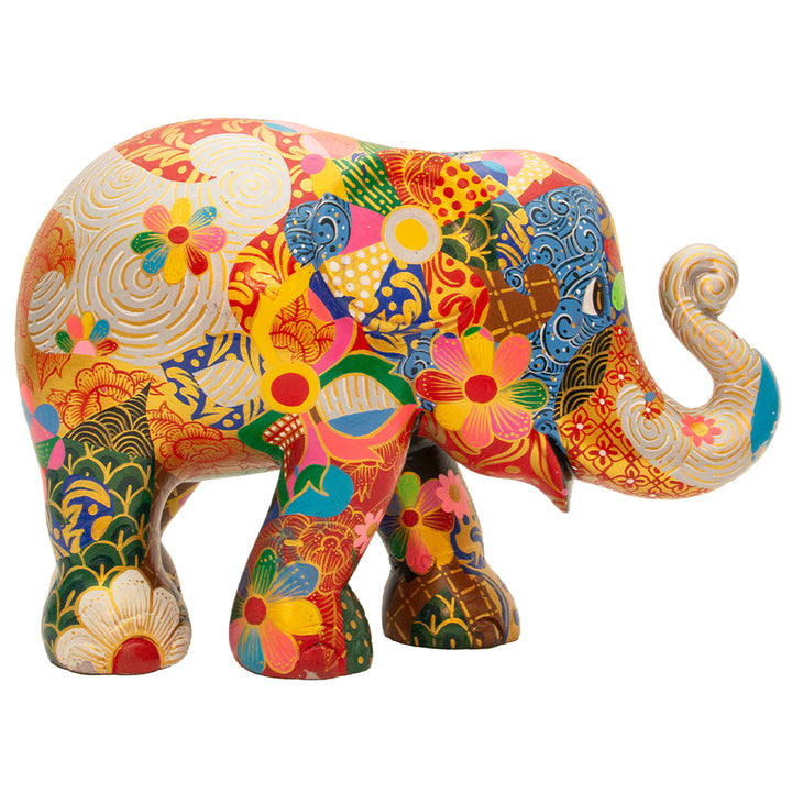 Elephant Parade Elefant Sarong 20 cm Limited Edition Narin Kantawong Sarong 20