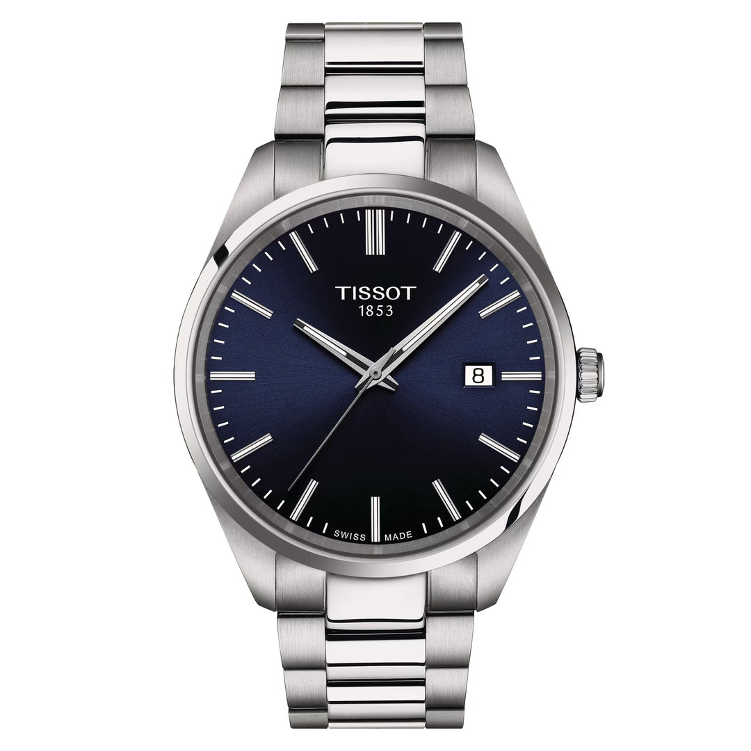 Tissot Watch PR 100 40 mm Blue Quartz Steel T150.410.11.041.00 uur