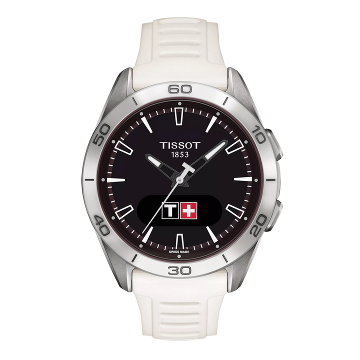 Montre Tissot T-Touch Connect Sport 43,75mm quartz blanc titane T153.420.47.051.03