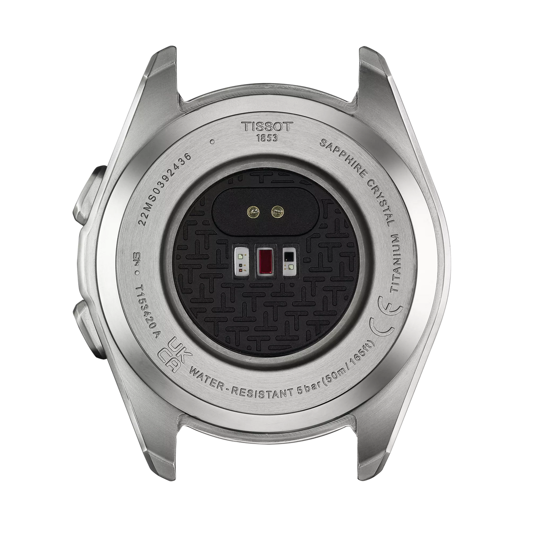 Montre Tissot T-Touch Connect Sport 43,75mm quartz blanc titane T153.420.47.051.03