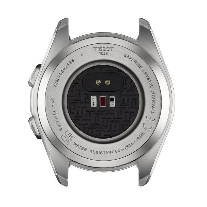 Montre Tissot T-Touch Connect Sport 43,75mm quartz blanc titane T153.420.47.051.03