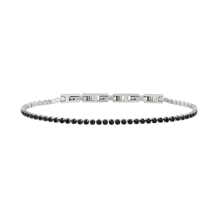 Bracelet tennis Breil acier zircon cubique TJ3594