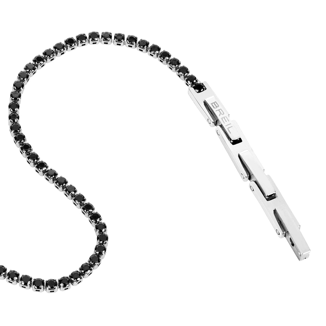 Bracelet tennis Breil acier zircon cubique TJ3594