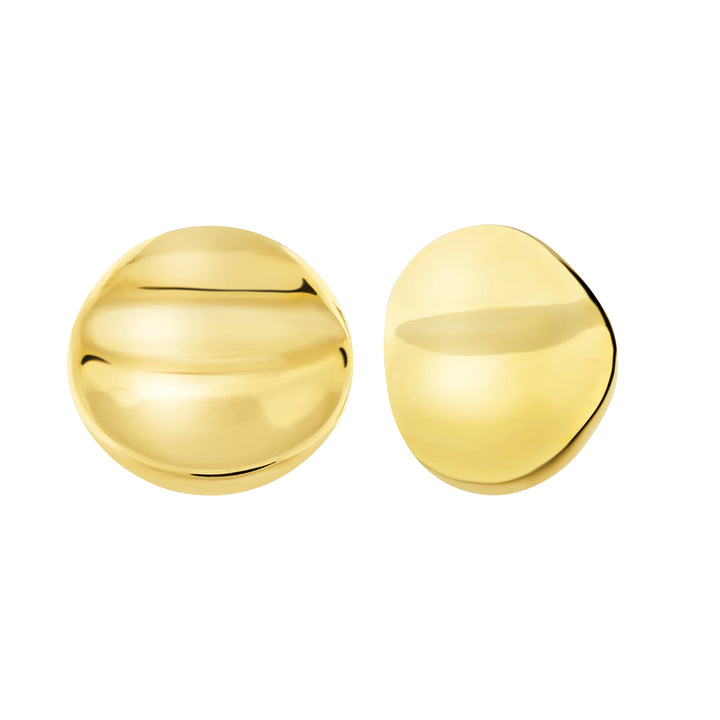 Breil Globe-Ohrringe aus Stahl mit goldenem PVD-Finish TJ4063