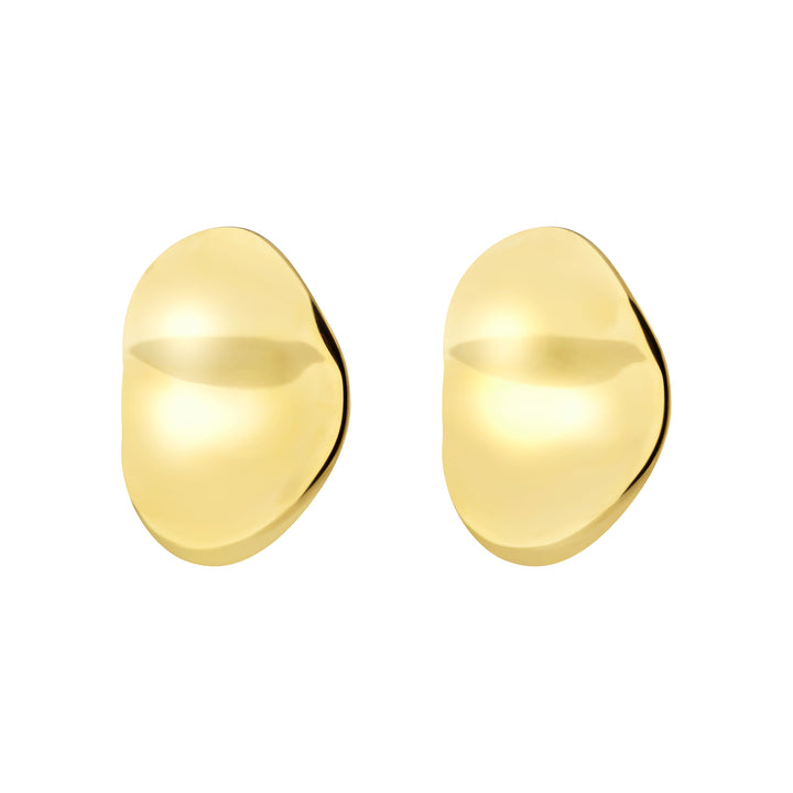 Breil Globe-Ohrringe aus Stahl mit goldenem PVD-Finish TJ4063