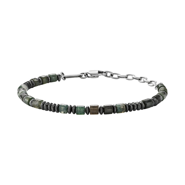 Breil bracciale Rock Hard acciaio agata TJ4131